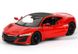 Коллекционная модель машины Maisto Acura NSX 2017 1:24 красная 31234R фото 2
