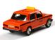 Іграшкова металева машинка Автосвіт ВАЗ 2107 Taxi помаранчевий AS2097O фото 3
