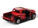 Моделька машины Kinsmart Ford F-150 SVT Raptor Super Crew красный с наклейкой KT5365WFR фото 2