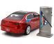Іграшкова машинка BMW 7 Series (G70) 1:32 з зарядною станцією Автопром 68730 червона 68730R фото 8