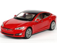 Автосвіт Tesla Model S 2016 100D 1:32 красная