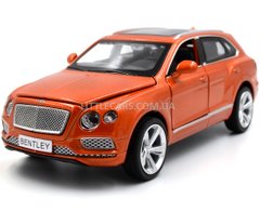 Металлическая модель машины Bentley Bentayga Автопром 68369 1:34 оранжевая 68369O фото