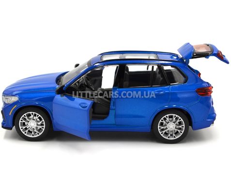 Іграшкова металева машинка BMW X5M Автопром 68497 1:32 синя 68497B фото