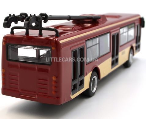Іграшковий Тролейбус Автопром 6407 червоний 6407DR фото