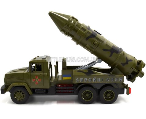 Военная машина КРАЗ ракетный комплекс Автопром 1:16 KR-2202-03 KR-2202-03 фото