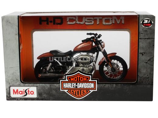 Мотоцикл Maisto Harley-Davidson 2007 XL 1200N Nightster 1:18 помаранчевий 3936038O фото