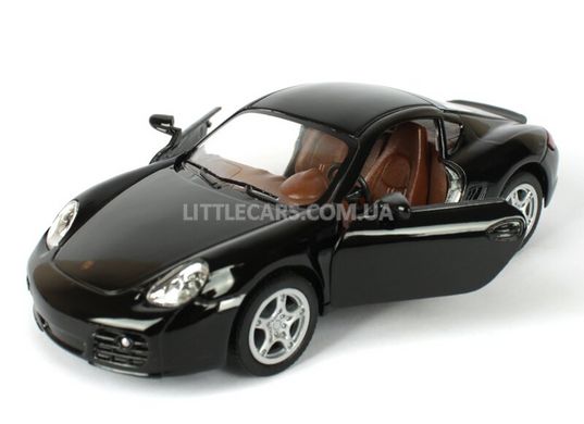 Металлическая модель машины Kinsmart Porsche Cayman S черный KT5307WBL фото