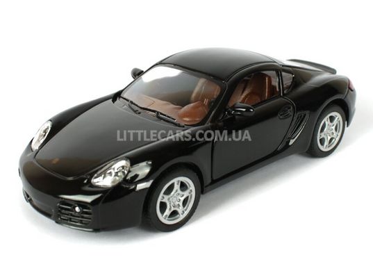 Іграшкова металева машинка Kinsmart Porsche Cayman S чорний KT5307WBL фото