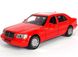 Металлическая модель машины Автопром 32014 Mercedes W140 1:32 красный 32014R фото 1