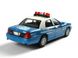 Іграшкова металева машинка Kinsmart Ford Crown Victoria Police Interceptor синій KT5342AWB фото 3