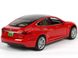 Іграшкова металева машинка Tesla Model S 2016 100D Автопром 6614 1:32 червона 6614R фото 4