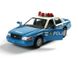 Іграшкова металева машинка Kinsmart Ford Crown Victoria Police Interceptor синій KT5342AWB фото 2