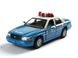 Іграшкова металева машинка Kinsmart Ford Crown Victoria Police Interceptor синій KT5342AWB фото 1