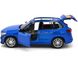 Игрушечная металлическая машинка BMW X5M Автопром 68497 1:32 синяя 68497B фото 3