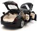 Іграшкова металева машинка Tesla Model S 2016 100D 1:32 Автосвіт AP-1823 чорна AP-1823BL фото 4
