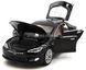 Іграшкова металева машинка Tesla Model S 2016 100D 1:32 Автосвіт AP-1823 чорна AP-1823BL фото 2