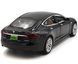Іграшкова металева машинка Tesla Model S 2016 100D 1:32 Автосвіт AP-1823 чорна AP-1823BL фото 5