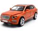 Металлическая модель машины Bentley Bentayga Автопром 68369 1:34 оранжевая 68369O фото 1