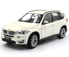 Металлическая модель машины BMW X5 Welly 24052 1:24 белый 24052WW фото