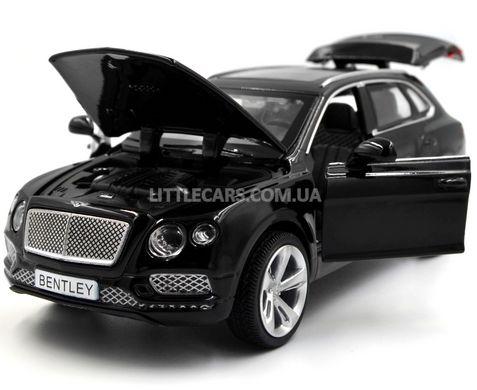 Металева модель машини Bentley Bentayga Автопром 68369 1:34 чорна 68369BL фото