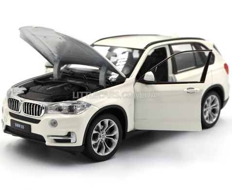 Металева модель машини BMW X5 Welly 24052 1:24 білий 24052WW фото