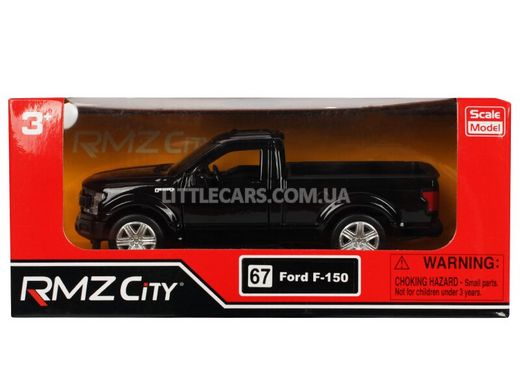 Іграшкова металева машинка RMZ City Ford F150 чорний 554045BL фото