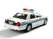 Іграшкова металева машинка Kinsmart Ford Crown Victoria Police Interceptor білий KT5342WW фото 3