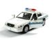 Металлическая модель машины Kinsmart Ford Crown Victoria Police Interceptor белый KT5342WW фото 2