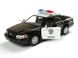 Металлическая модель машины Kinsmart Ford Crown Victoria Police Interceptor полицейский KT5327WBL фото 2