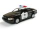 Металлическая модель машины Kinsmart Ford Crown Victoria Police Interceptor полицейский KT5327WBL фото 1