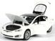Іграшкова металева машинка Tesla Model S 2016 100D Автопром 6614 1:32 біла 6614W фото 2
