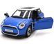Іграшкова машинка Mini Cooper S (F56) 1:28 Автопром 68740(B) синій 68740(B) фото 2