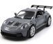 Іграшкова металева машинка Porsche 911 GT3 RS 1:37 RMZ City 554071 сірий 554071G фото 1