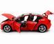 Іграшкова металева машинка Tesla Model 3 Автопром 1:23 AP7728 червона AP7728R фото 3
