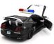 Полицейская металлическая машинка Ford Shelby Автопром 68397 1:33 черный 68397P фото 4