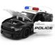 Поліцейська металева машинка Ford Shelby Автопром 68397 1:33 чорний 68397P фото 2