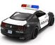 Поліцейська металева машинка Ford Shelby Автопром 68397 1:33 чорний 68397P фото 5