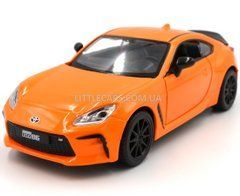 Іграшкова машинка Toyota GR86 1:28 Автопром 68742 помаранчева 68742O фото