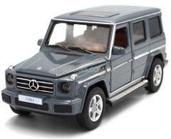 Іграшкова металева машинка Mercedes-Benz G350d 1:32 Автопром 68436 сірий 68436G фото