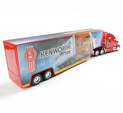Kinsmart Kenworth T700 з контейнером червоний KT1302WR фото