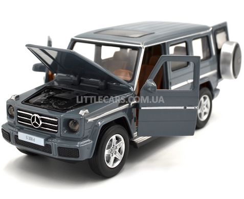 Іграшкова металева машинка Mercedes-Benz G350d 1:32 Автопром 68436 сірий 68436G фото