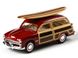 Іграшкова металева машинка Kinsmart Ford Woody wagon 1949 червоний з дошкою KT5402WS1R фото 1