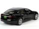 Іграшкова металева машинка Tesla Model S 2016 100D Автопром 6614 1:32 чорна 6614BL фото 4