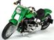 Мотоцикл Maisto Harley-Davidson 2000 FLSTF Street Stalker 1:18 зеленый 3936037G фото 1
