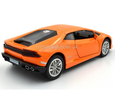Іграшкова металева машинка Lamborghini Huracan LP 610-4 coupe 1:39 RMZ City 554996 помаранчевий матовий 554996MO фото