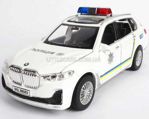 Металлическая модель машины Автопром 6629P BMW X7 (G07) 1:32 Полиция 6629P фото