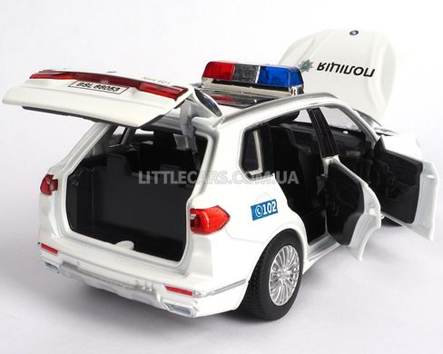 Металлическая модель машины Автопром 6629P BMW X7 (G07) 1:32 Полиция 6629P фото