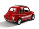 Машинка Kinsmart Fiat 500 красный KT5004WR фото 3
