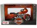 Мотоцикл Maisto Harley-Davidson 2002 FLTR Road Glide 1:18 оранжевый 3936038 фото 4
