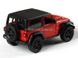 Іграшкова металева машинка Kinsmart Jeep Wrangler червоний KT5412WBR фото 3